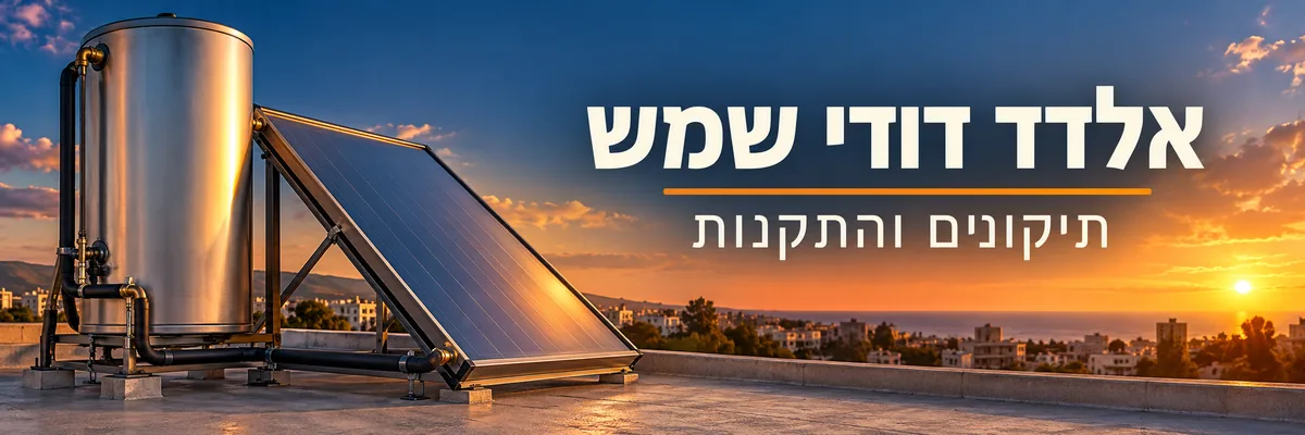 אלדד דודי שמש ומערכות סולאריות לחימום מים